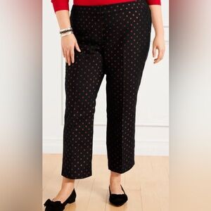 Talbots dressy crop pants
